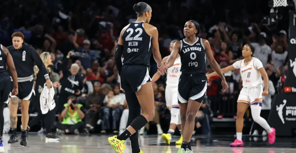 The Las Vegas Aces are achieving it once more