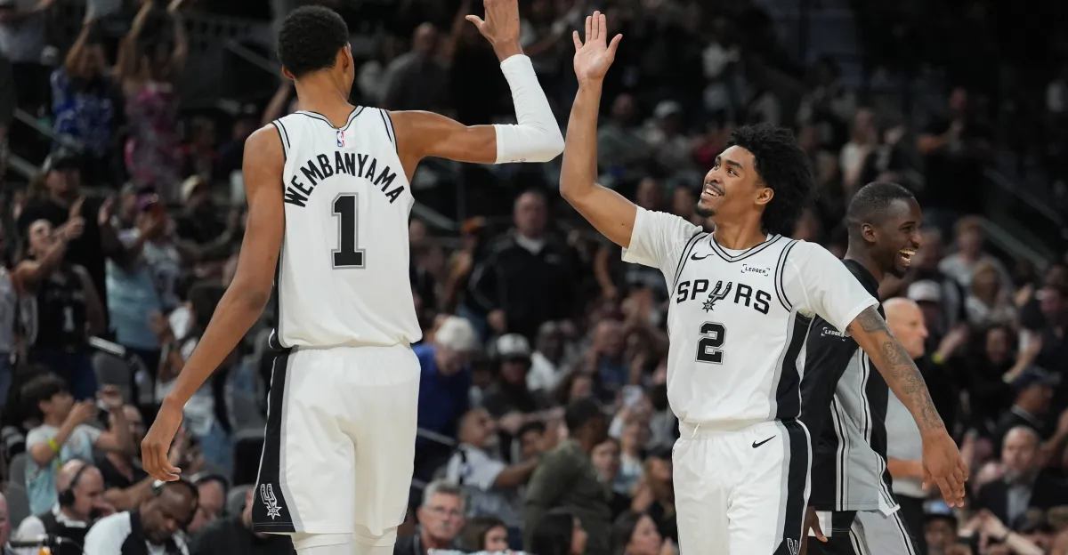 The Spurs showed that luck can be more important than skill in the NBA by selecting the perfect partner for Wemby.