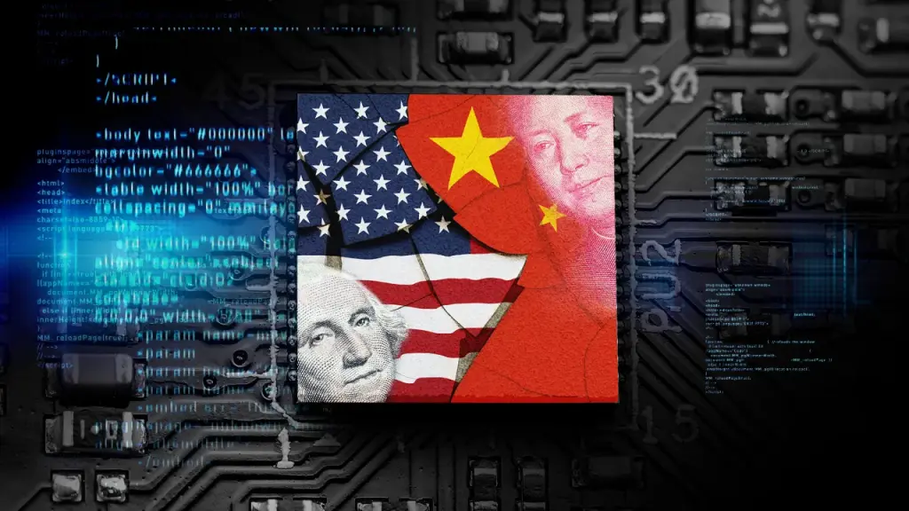 The US requires improved internet infrastructure to compete with China in the AI race.