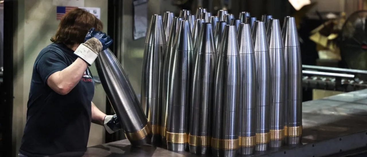 The United States is depleting its stockpiles of weapons.