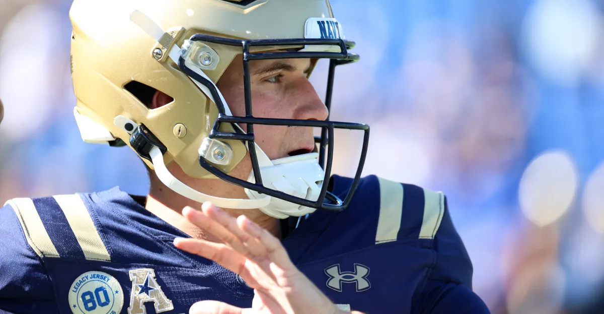 The competition for the Heisman Trophy is anyone's game. What about this quarterback from a Service Academy?