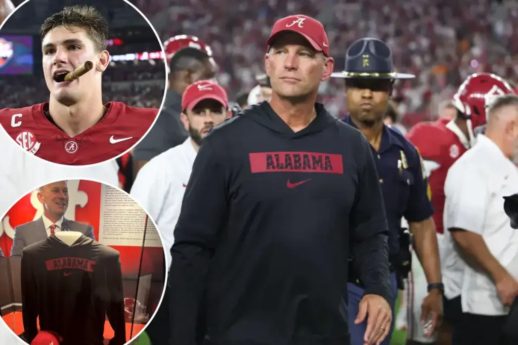 The story of Kalen DeBoer's 'Black Hoodie of Death' expands following the win against Alabama.