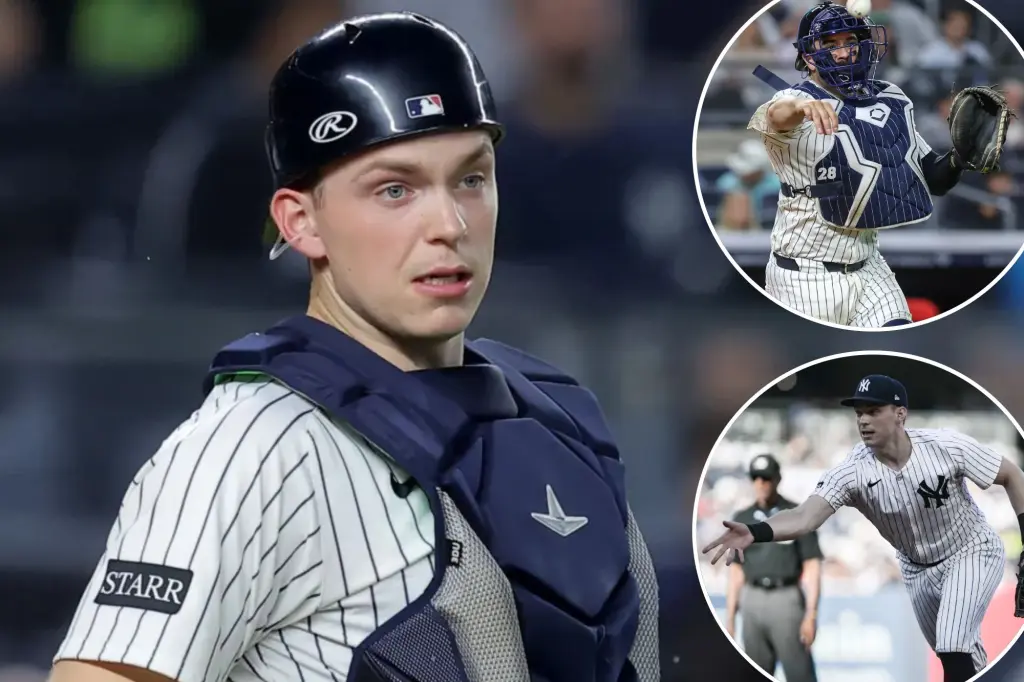 The upcoming issue in the situation involving Ben Rice and Austin Wells of the Yankees