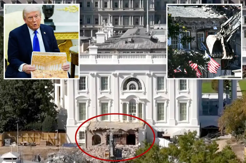 These are the companies and donors funding Trump's White House ballroom.