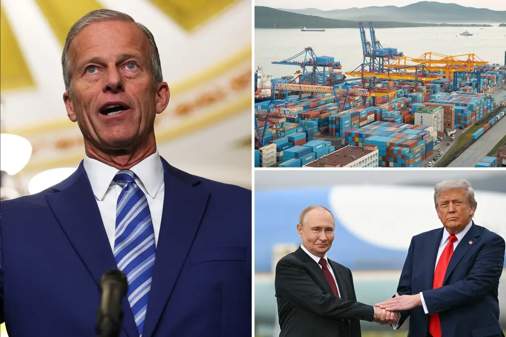 Thune believes it’s the right moment for a Russia sanctions bill while Trump asks Bessent to promote China tariffs in Europe.