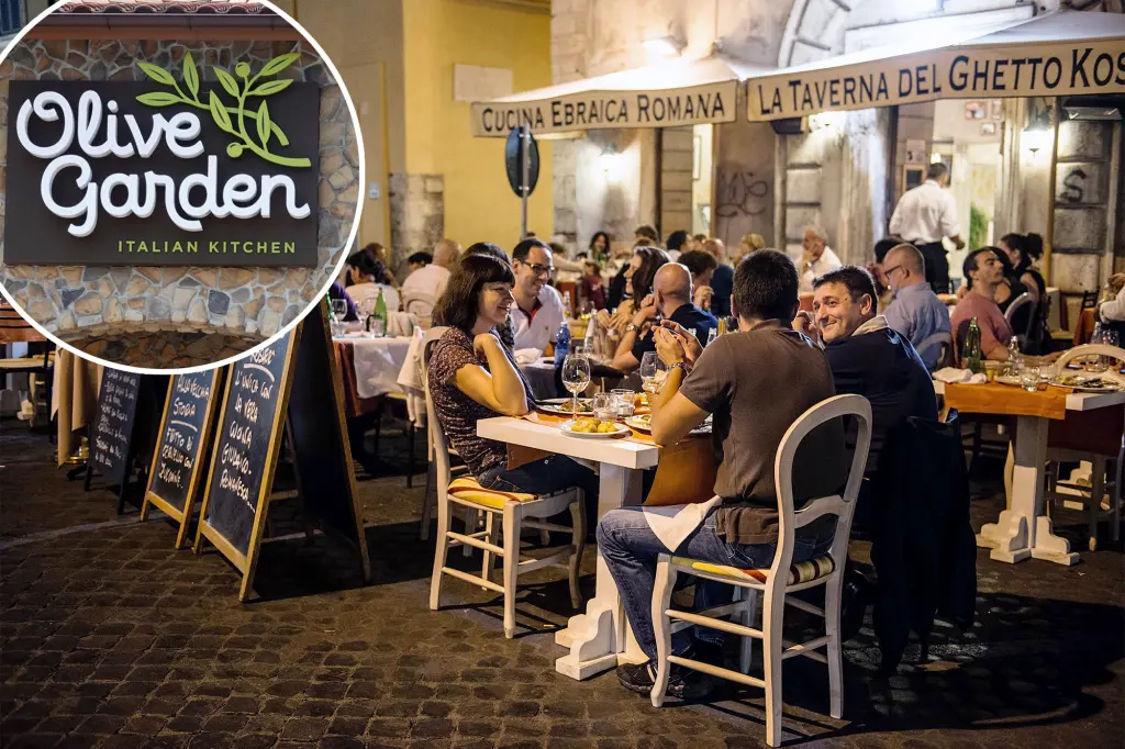 Tourist from the U.S. attempts to order an Olive Garden-inspired meal in Italy