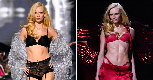 Transgender Model Alex Consani Walks the Victoria's Secret Fashion Show Runway in Angel Wings