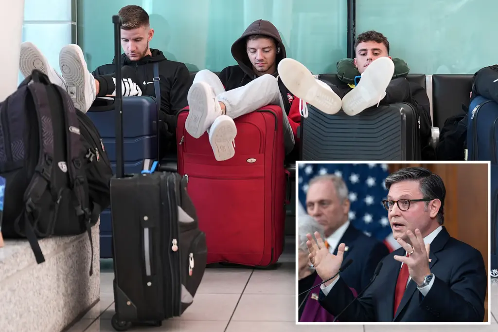 Travel troubles for Thanksgiving are expected because of the government shutdown, say GOP leaders.