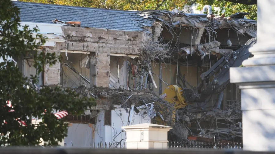 Treasury clamps down on sharing of White House demolition
