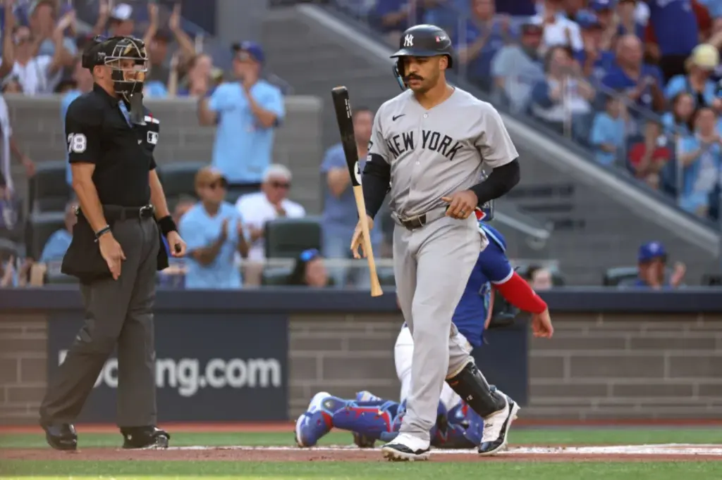 Trent Grisham of the Yankees has shifted from being reliable to being absent