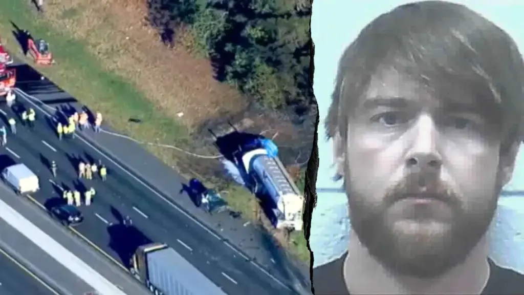 Truck driver taken into custody after crash on Interstate 85 in Georgia that resulted in 8 fatalities