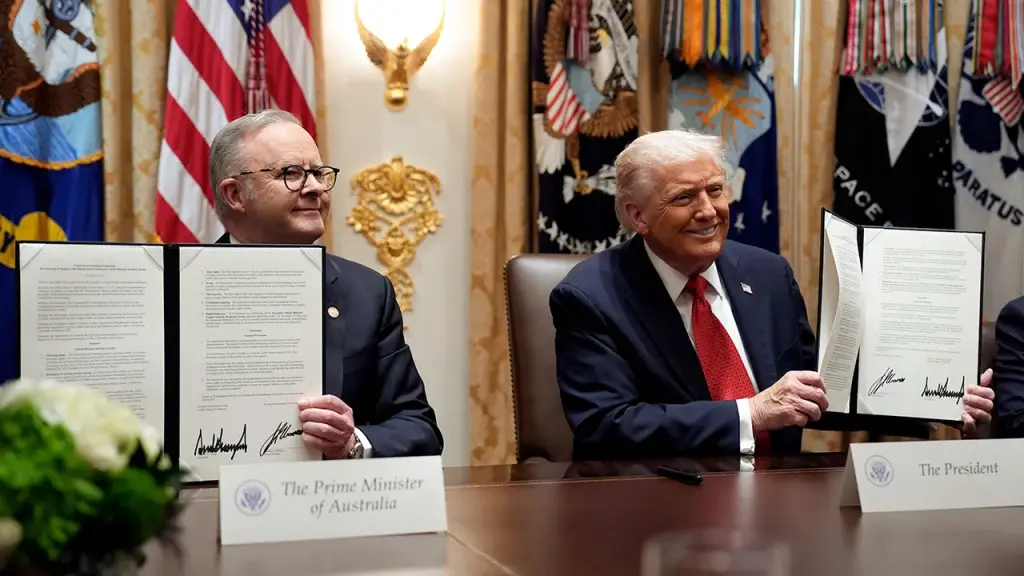 Trump and Albanese finalize $8.5 billion agreement on rare earths to reduce reliance on China