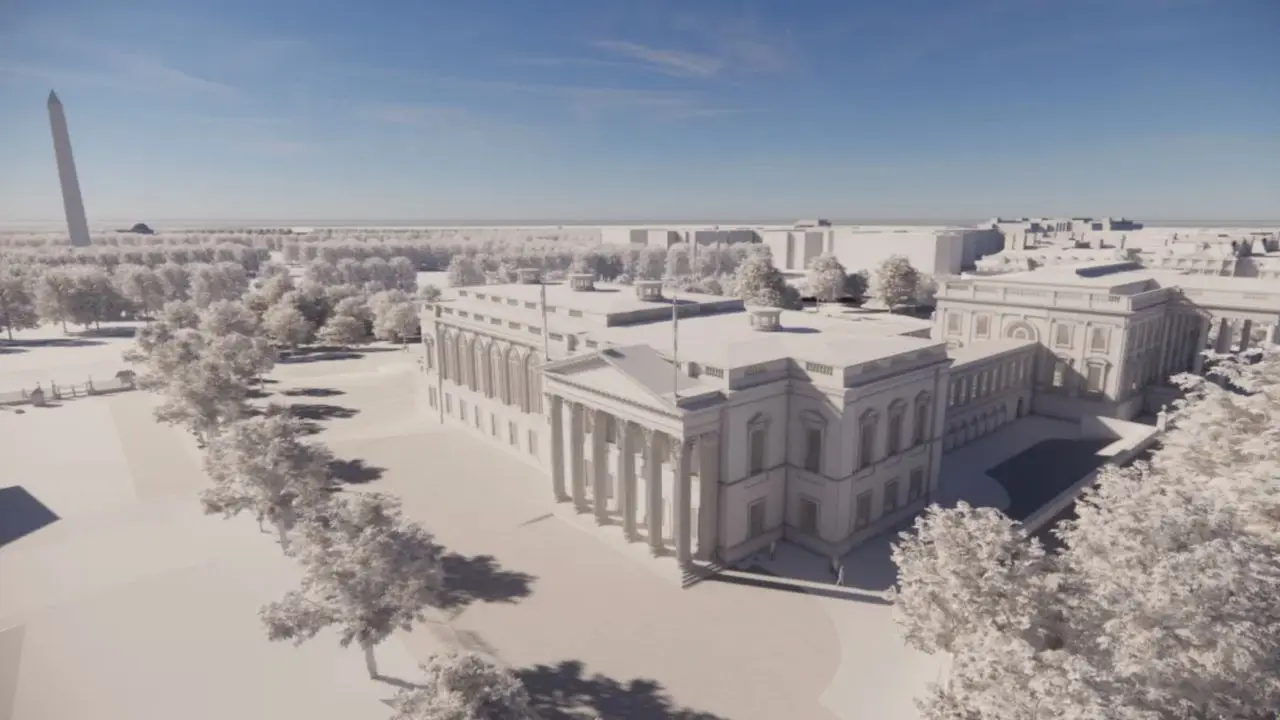 Trump announces work has begun on a White House ballroom