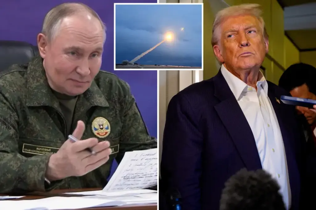 Trump cautions Putin following Russia's test of a new 'unstoppable' nuclear missile