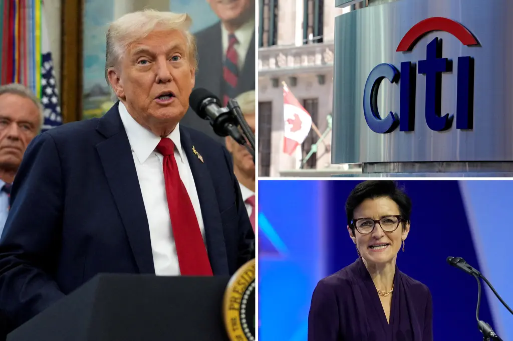 Trump chooses Citi to handle his finances after years of banking issues, according to a report