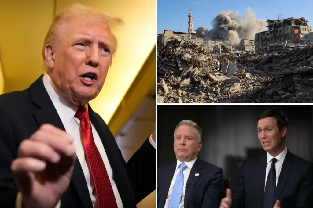 Trump claims cease-fire in Gaza is intact while Kushner and Witkoff reject genocide allegations.