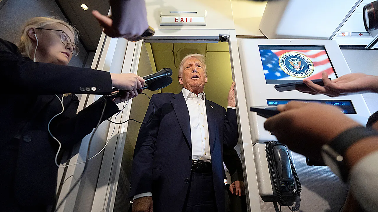 Trump describes MRI scan as 'perfect' while on Air Force One to Tokyo