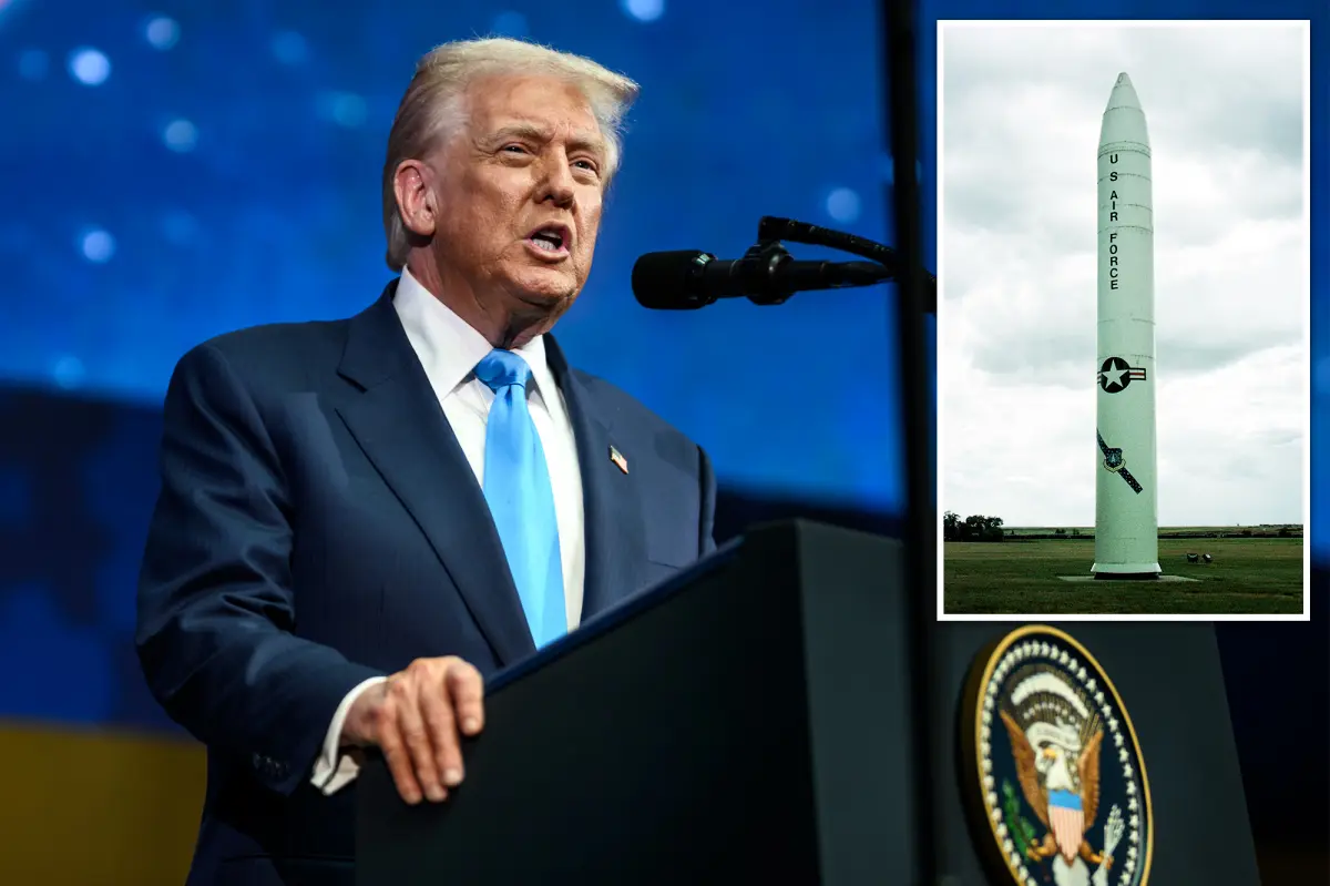 Trump directs the Pentagon to quickly resume nuclear weapons testing to match the arsenals of Russia and China.