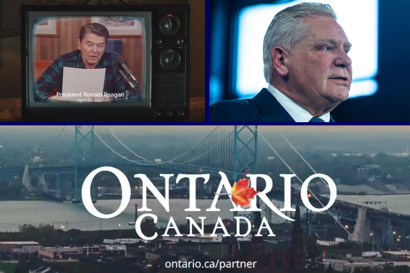 Trump halts trade talks with Canada after 'FAKE' Reagan ad criticizes tariffs.