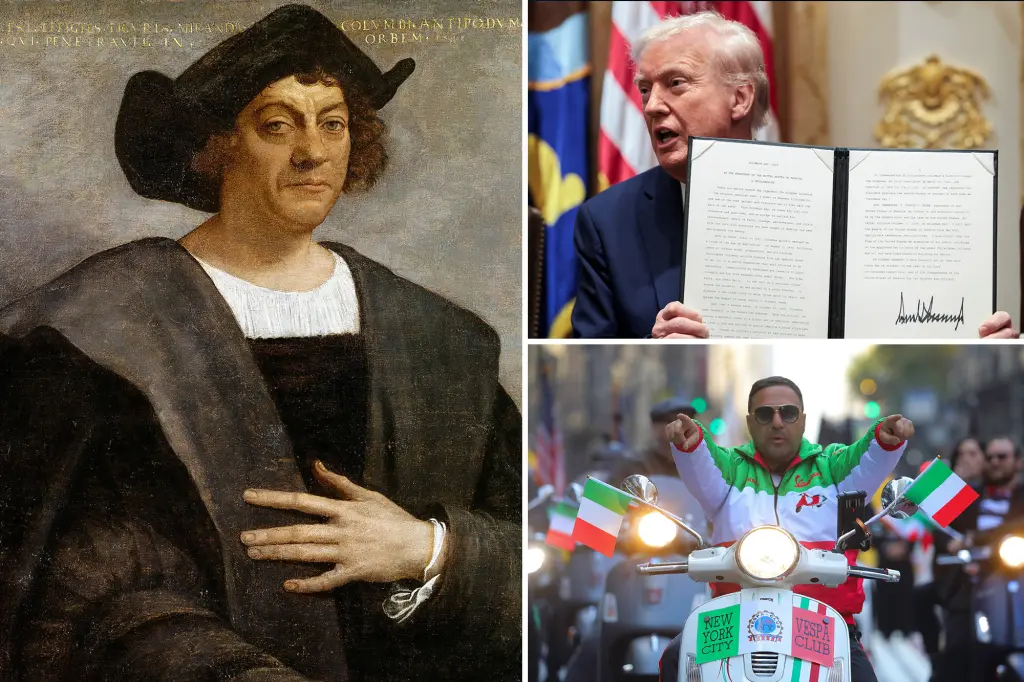 Trump honors 'American hero' in Columbus Day statement: 'We're back, Italians'