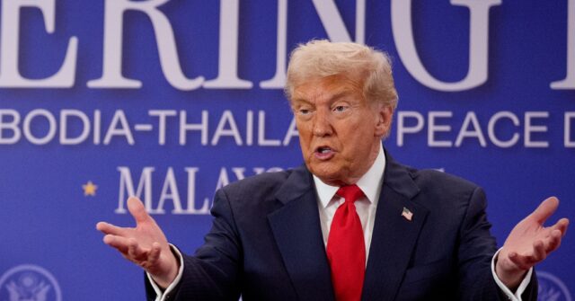 Trump informs ASEAN leaders that he is dedicated to fostering friendship and goodwill.