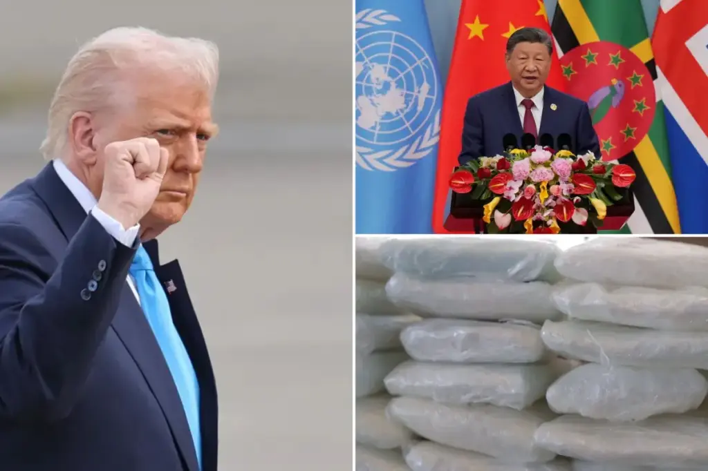 Trump intends to reduce China's fentanyl tariff and anticipates a significant advancement at the Xi Jinping meeting.