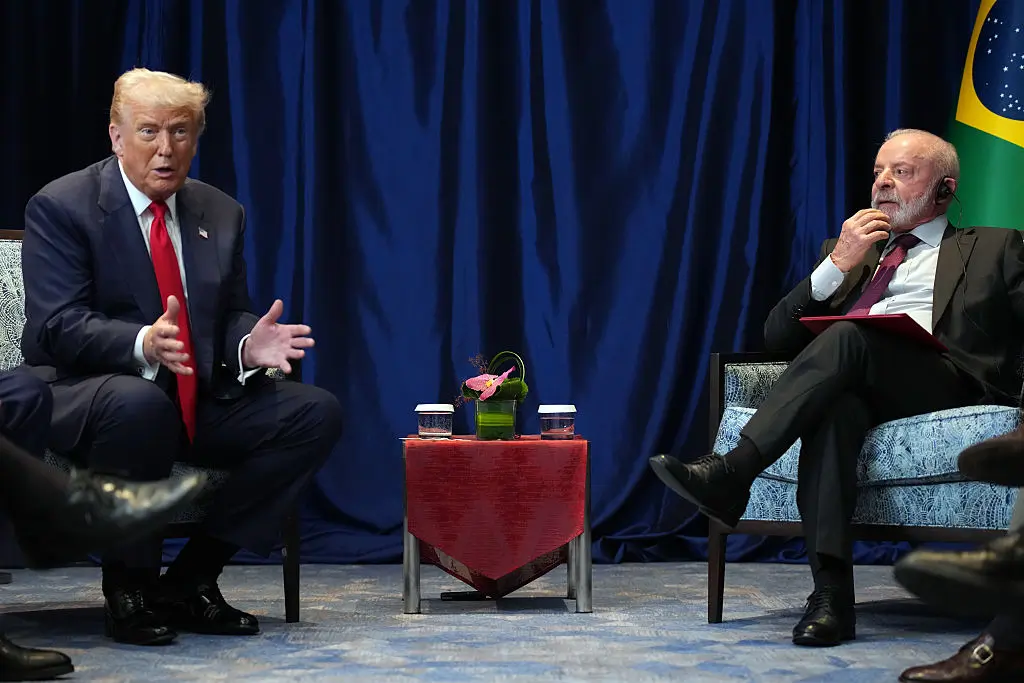 Trump meets Brazil's president to talk about high tariffs