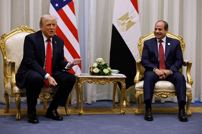 Trump reaches Egypt for the global 'Summit for Peace'
