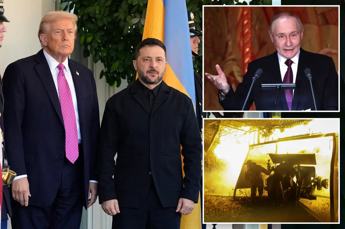 Trump rejects claims of asking Zelensky to give up the whole Donbas area, but supports a halt to the existing front lines.