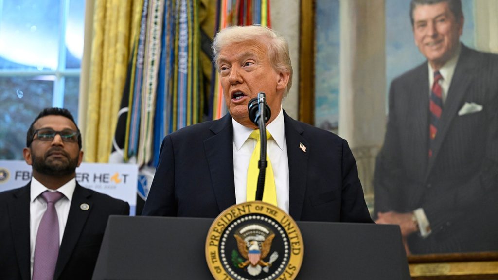 Trump repeats his warning about relocating World Cup games from Boston due to safety concerns.