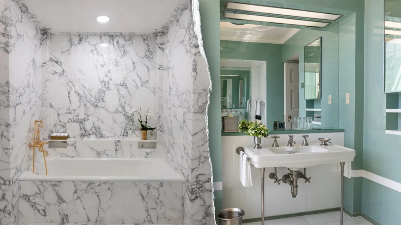 Trump reveals updated Lincoln Bedroom bathroom in the White House