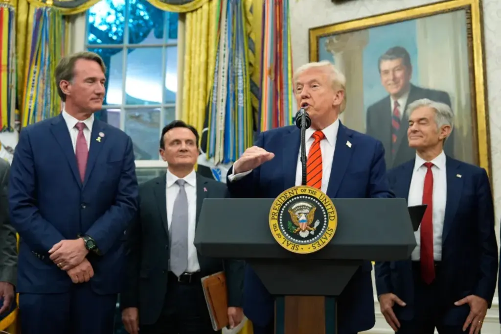 Trump shares more information about his Middle East visit as Hamas releases hostages.