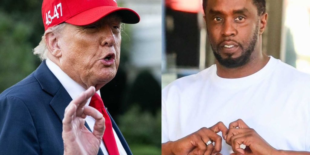 Trump states that Sean 'Diddy' Combs asked for a pardon regarding prostitution charges.