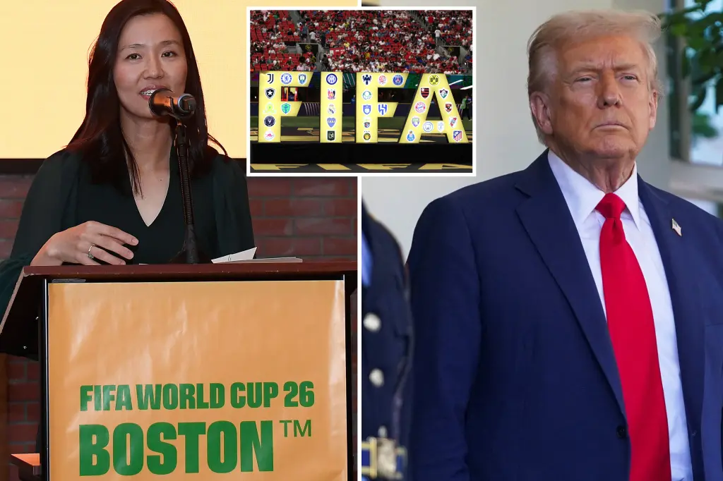 Trump warns of removing World Cup matches from Boston if safety is a concern