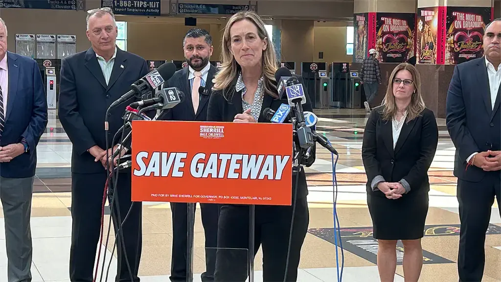 Trump's announcement shakes up NJ governor race as Sherrill criticizes Ciattarelli