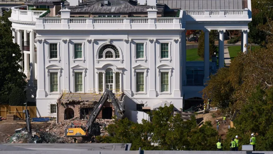 Trump's dismantling of the East Wing of the White House prompts concerns about power.