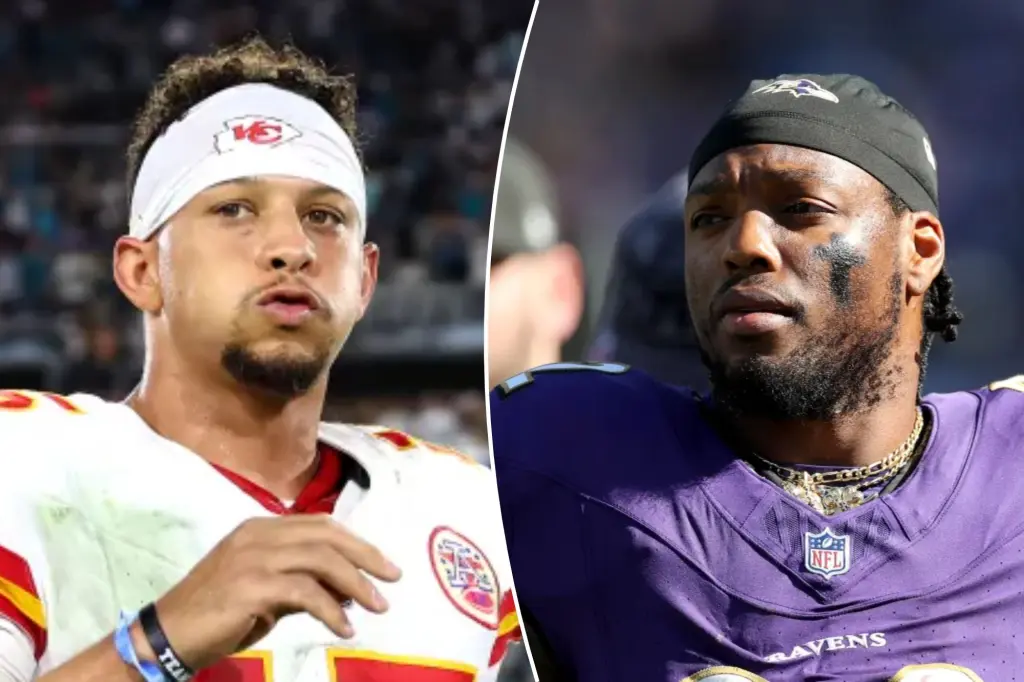 Two familiar giants are falling.