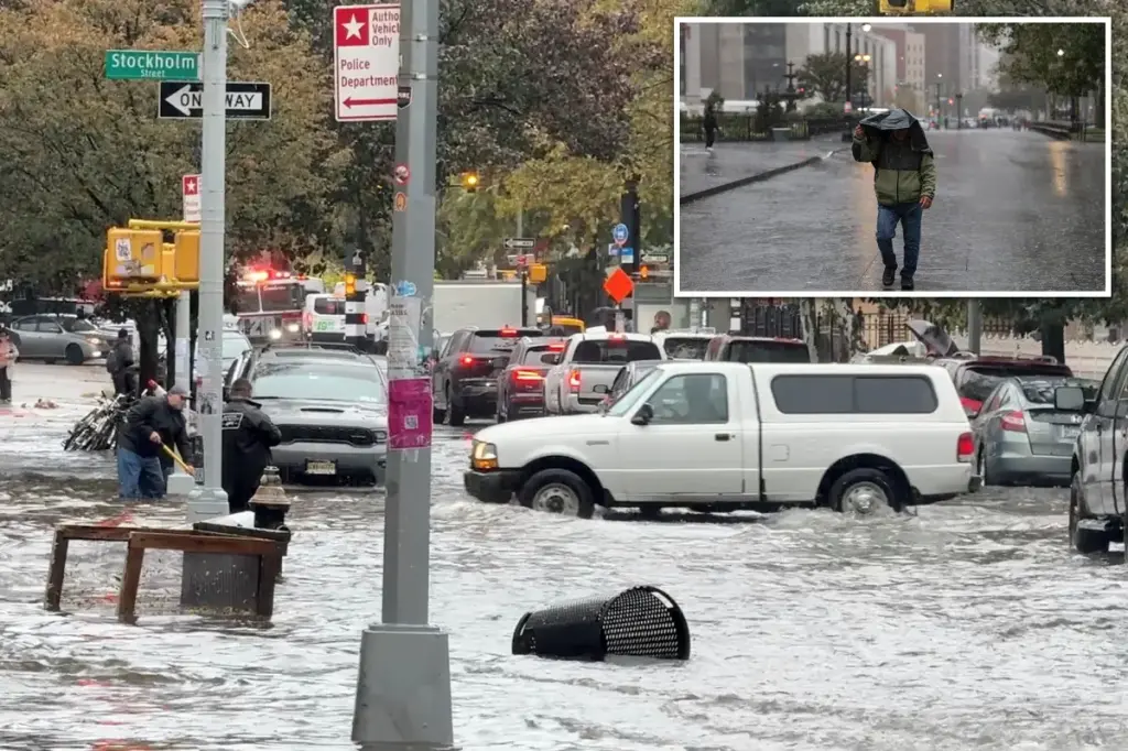 Two people die in floods in Brooklyn and Manhattan amid severe rainstorm