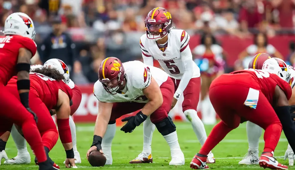 Tyler Biadasz commends Jayden Daniels for his maturity