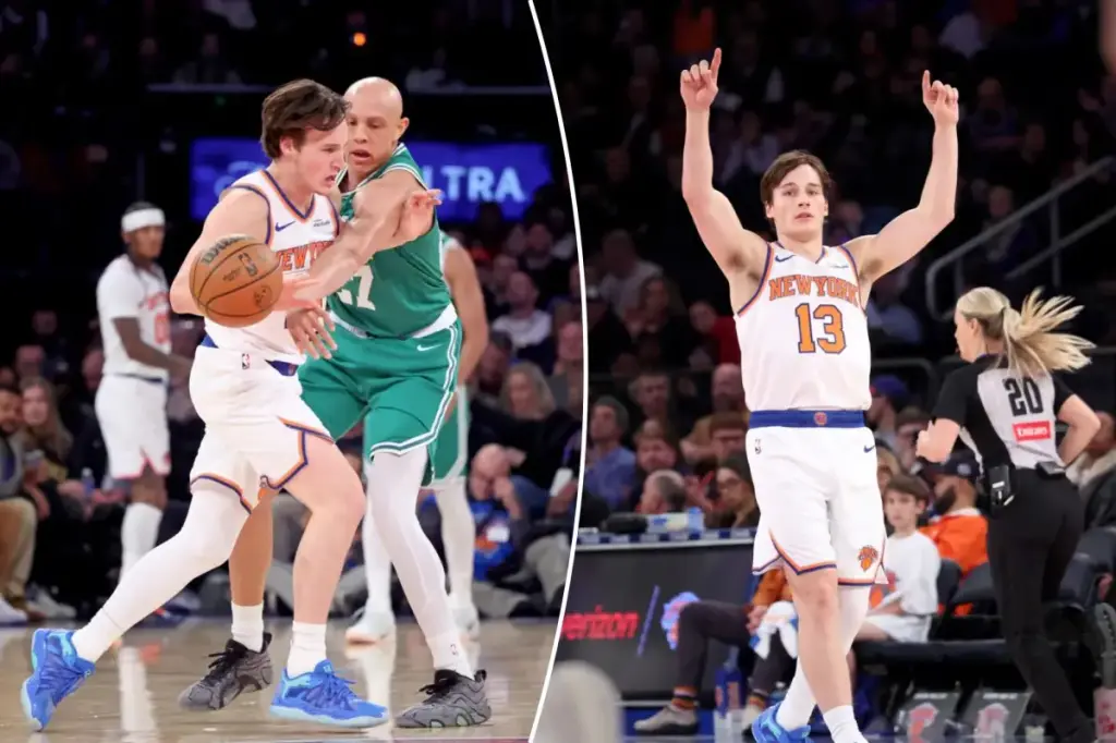 Tyler Kolek seizing his first real chance in the Knicks lineup