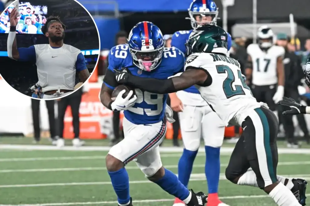 Tyrone Tracy Jr. of the Giants aims to regain momentum after injury