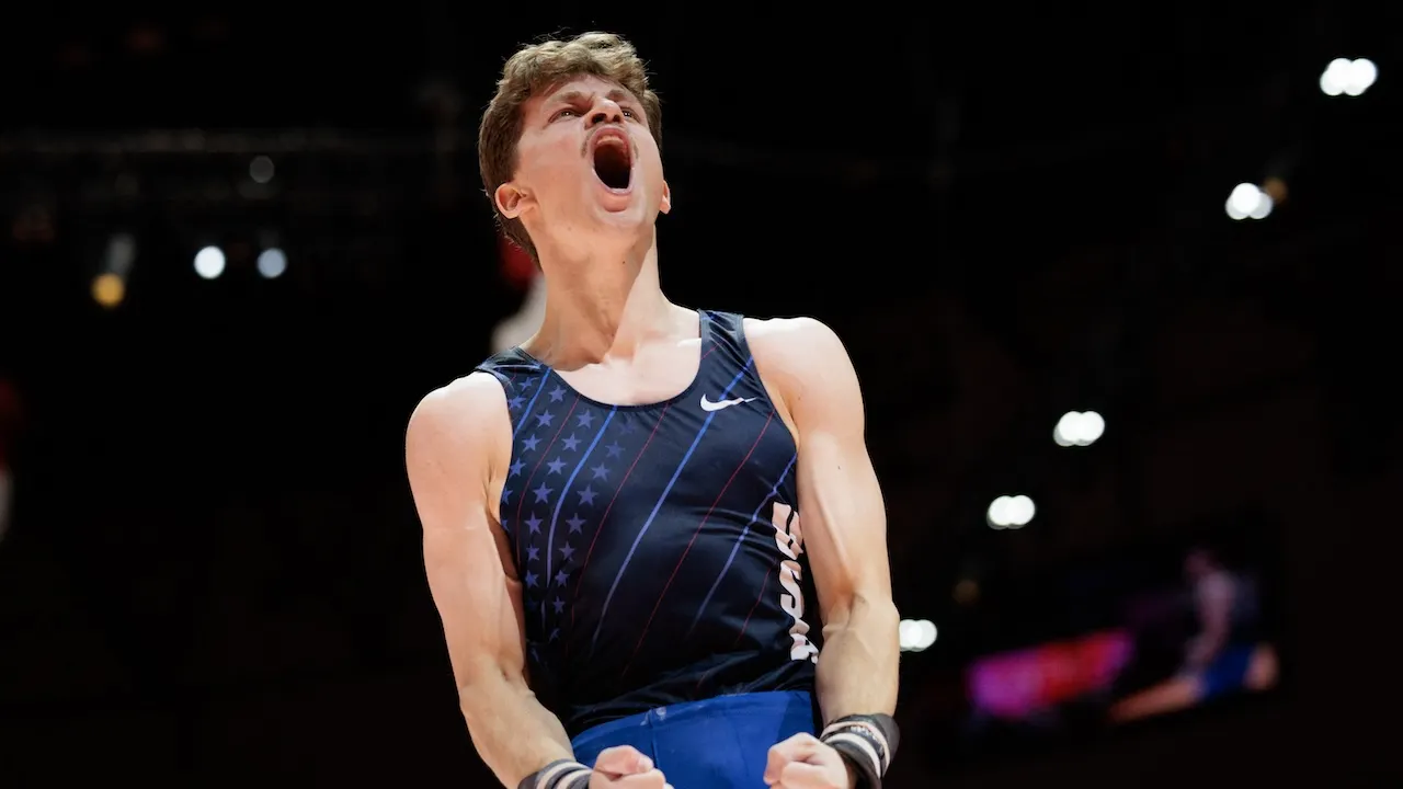 US Air Force world champion gymnast stands up for restricted Team Israel