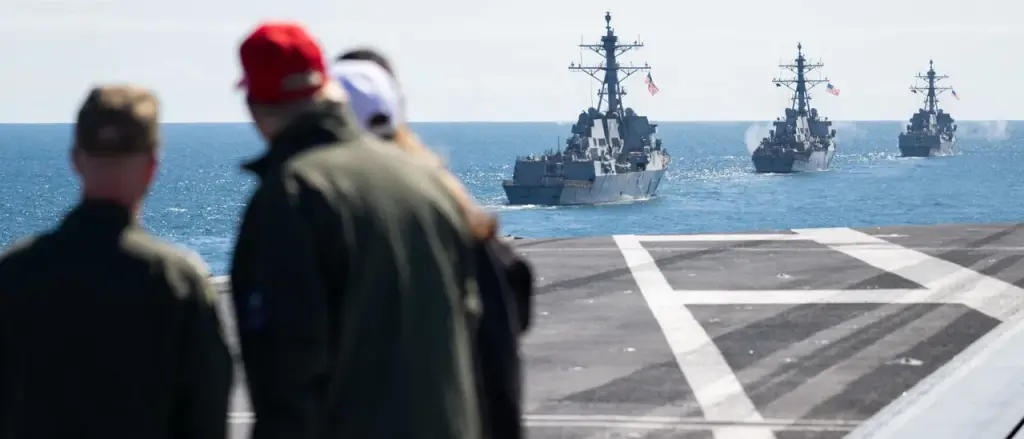 US Carrier Loses Two Planes in 30 Minutes Over Waters Claimed by China