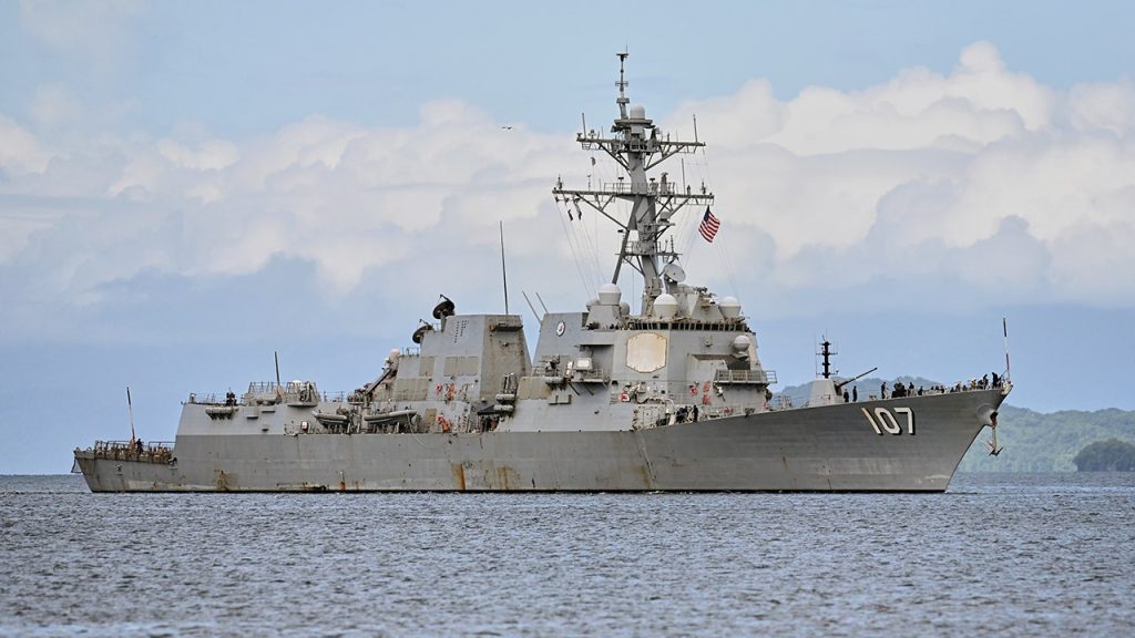 USS Gravely arrives in Trinidad and Tobago for drills amid tensions with Venezuela