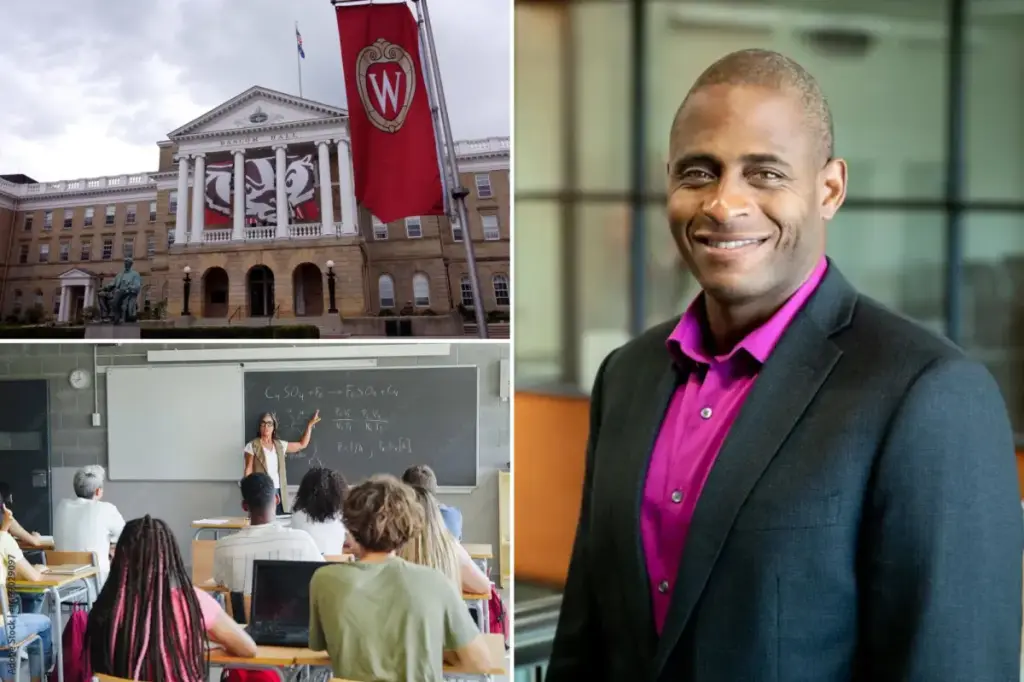 UW Madison dean Percival Matthews states that mathematics is harmful to Black students.