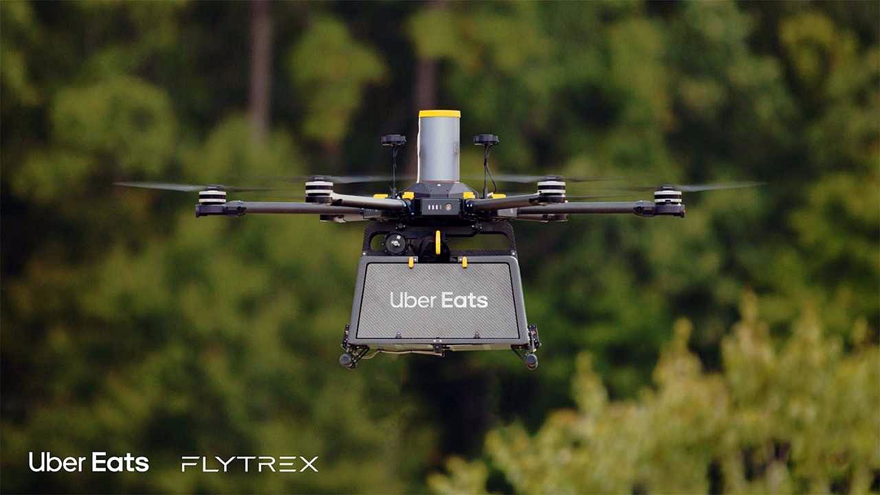 Uber Eats to explore drone food delivery in US markets this year