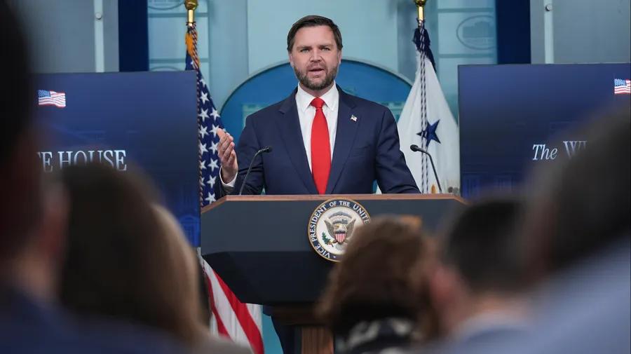 Vance meets with officials at the White House amid shutdown crisis