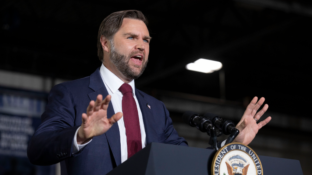 Vance states that Jay Jones' aggressive messages are more concerning than the leaked Republican group chat.