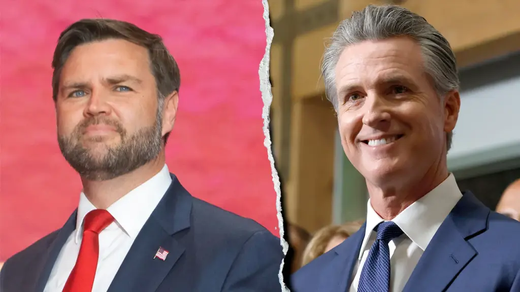 Vance's team claims California Governor Gavin Newsom is promoting false information