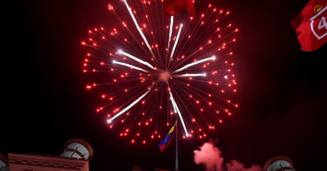 Venezuela Starts Required October 'Holiday' Period with Fireworks Above Torture Center